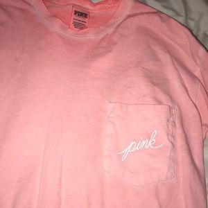 pink long sleeves